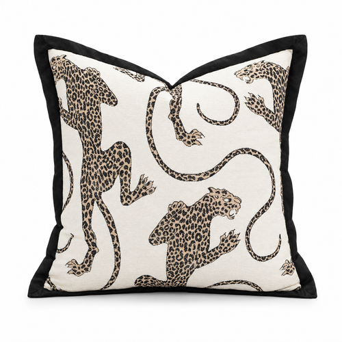 Jaguar Throw Pillow Cover